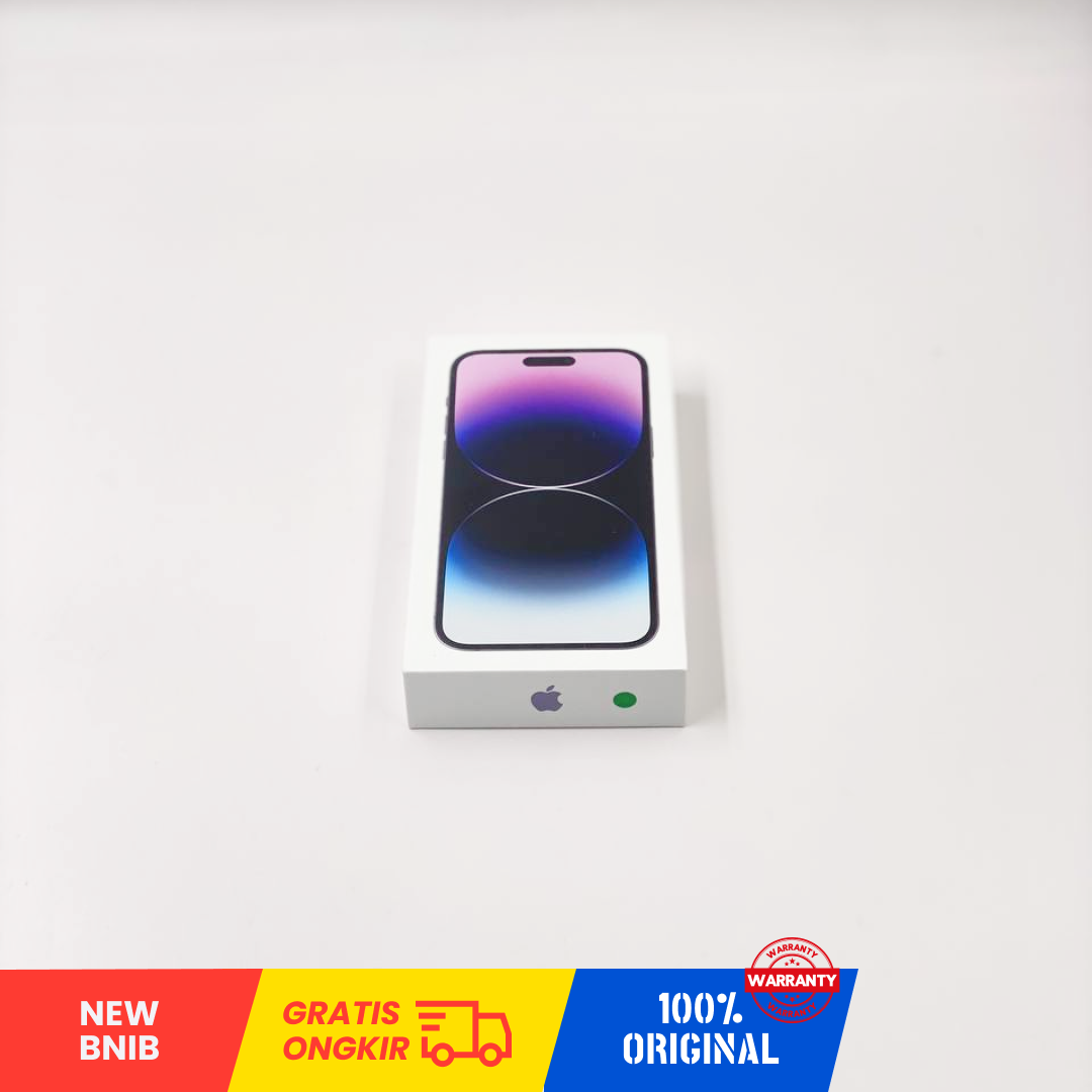 APPLE iPhone 14 Pro Max 5G (256GB/ Deep Purple/ JK6G6XTQ6C/ DUAL SIM/ Silent Camera/ Sim Free) - BNIB