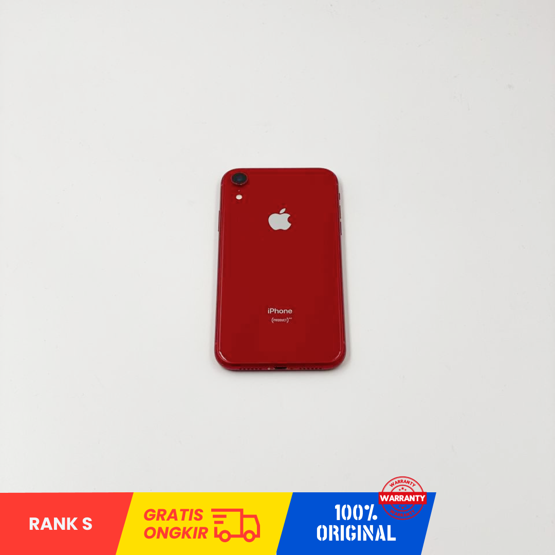 APPLE iPhone XR 64GB/ Battery health 88%/ Red/ No Box/ Rank S/ Sim Free