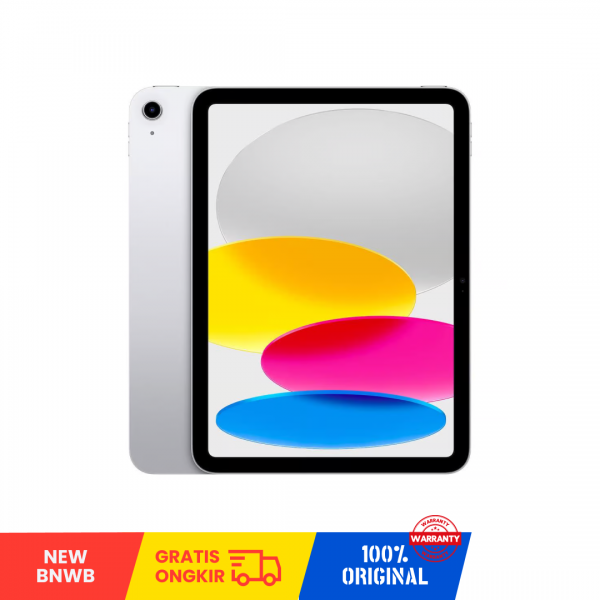 Apple iPad 10th Generation 10.9-inch 2022 (64GB/ Wifi Cellular/ Silver/ 359414782450944/ Sim Free) - NEW BNWB