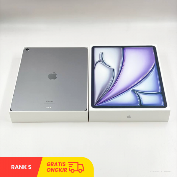 APPLE iPad Air 13-inch M2 2024 - WIFI ONLY | ROM: 128GB | D5WTJ6K729 | Space Gray | Rank S
