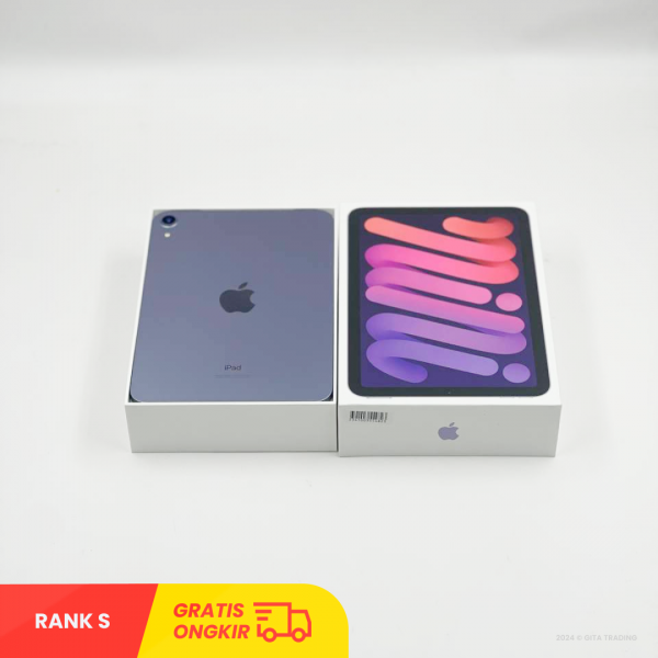 Apple iPad Mini 6th Generation 2021 WIFI ONLY (64GB/SXC06HCW0VN/ Purple) - Rank S