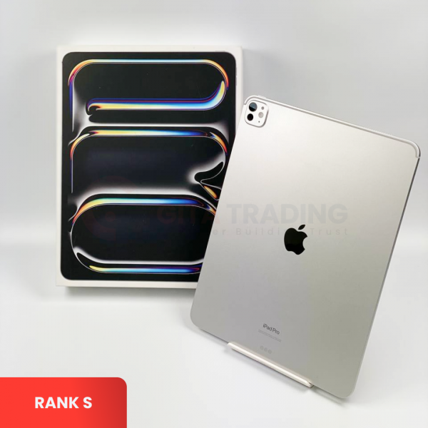 Apple iPad Pro M4 (2024) 13-inch Silver - Wi-Fi | ROM: 1000GB | Battery Health 88% | S&N: FY9G7K9VKQ | RANK S
