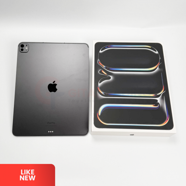 Apple iPad Pro M4 (2024) 13-inch Space Black - Wi-Fi & Cellular | ROM: 256GB | Battery Health: 100% | S&N: DN2J506PH3 | LIKE NEW