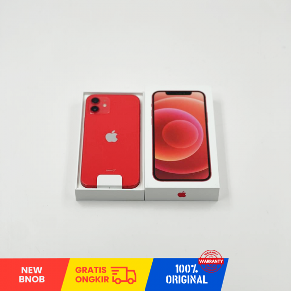 APPLE iPhone 12 5G (128GB/ RED/ IMEI: 350319233031749/ Sim Free) -  NEW BNOB
