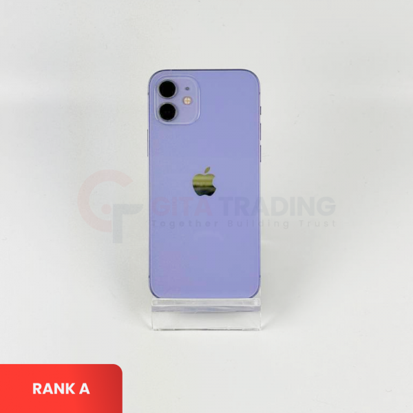 APPLE iPhone 12 5G Purple - Sim Free | ROM: 128GB | Battery Health 81% | IMEI: 350400615344312 | RANK A