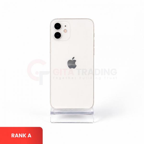 APPLE iPhone 12 5G White - Sim Free | ROM: 128GB | Battery Health 100% | IMEI: 353048119556670 | RANK A