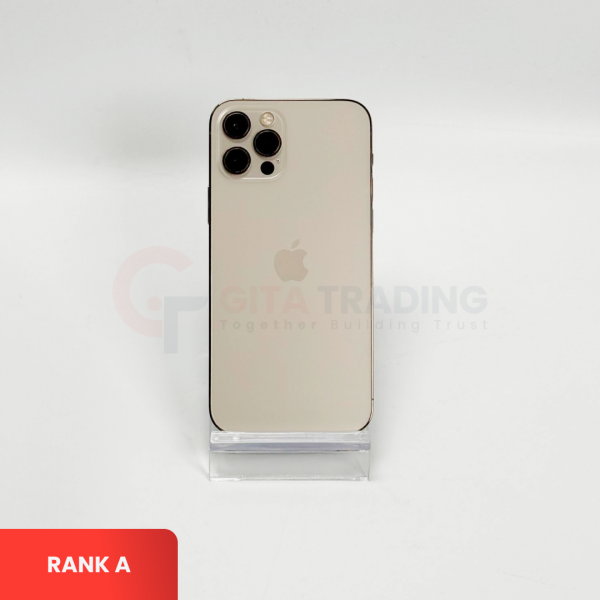 APPLE iPhone 12 Pro 5G Gold - Sim Free | ROM: 128GB | Battery Health: 72% | IMEI: 356689110295292 | RANK A