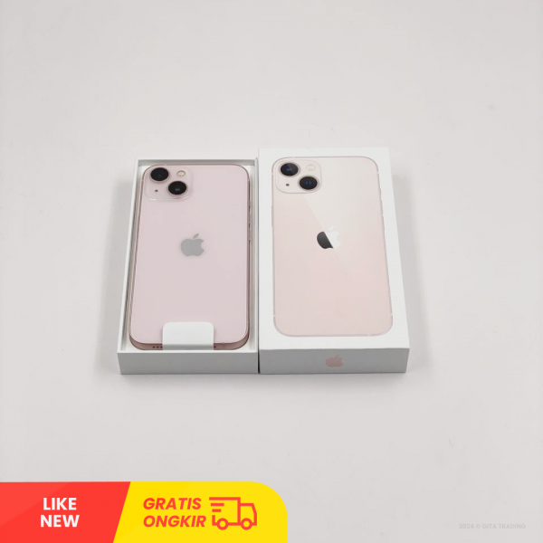 APPLE iPhone 13 5G (128GB/ Battery health 99%/ IMEI: 353202253344175/ Pink/ Sim Free) - LIKE NEW