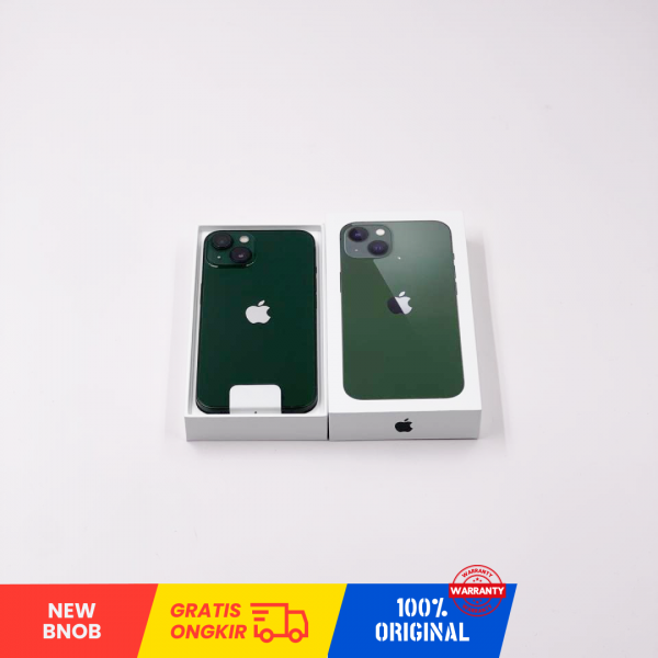 APPLE iPhone 13 5G ( 128GB/ Green/Battery Health 100%/Y1H7HGJYK9/ Sim Free ) - New 100% BNOB