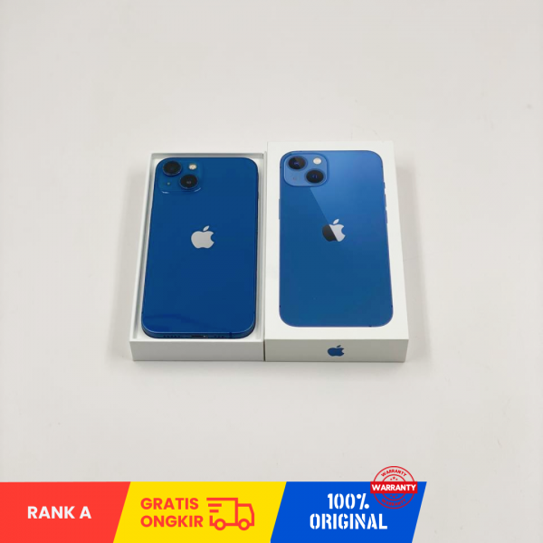APPLE iPhone 13 5G (256GB/ Battery Health 81%/ Blue/ IMEI: 351680921207324/ Sim Free) - RANK A