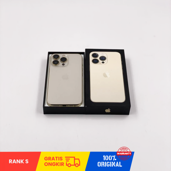 APPLE iPhone 13 Pro 5G (128GB/ Battery Health 88%/ 356310706507277/ Gold/ Sim Free) - Rank S