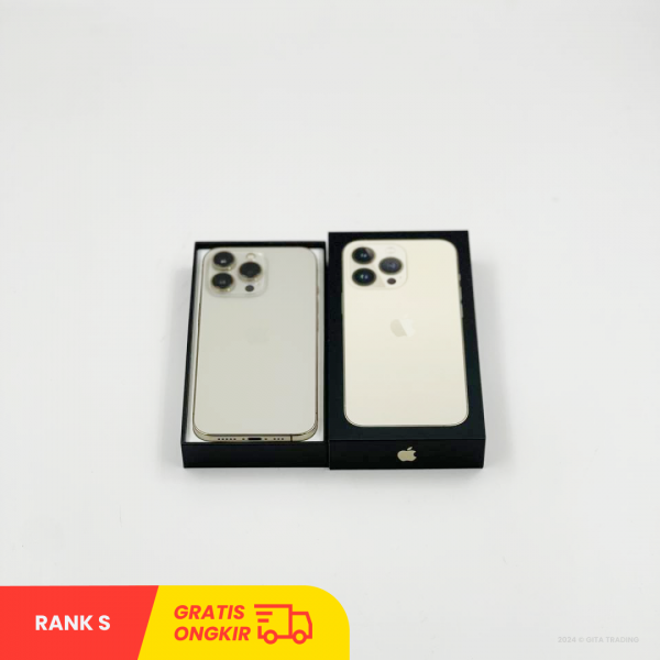APPLE iPhone 13 Pro 5G (128GB/ Battery Health 92%/ IMEI: 356144899863852/ Gold/ Sim free) - RANK S