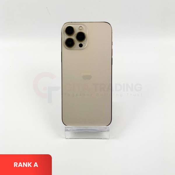 APPLE iPhone 13 Pro Max 5G Gold -  Sim Free | ROM: 128GB | Battery Health 84% | IMEI: 353027943019626 | RANK A