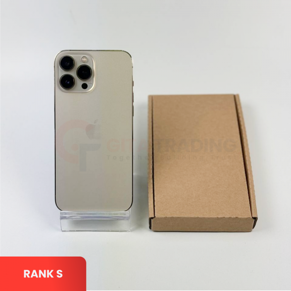 APPLE iPhone 13 Pro Max 5G Gold -  Sim Free | ROM: 512GB | Battery Health 94% | IMEI: 359646702434264 | RANK S