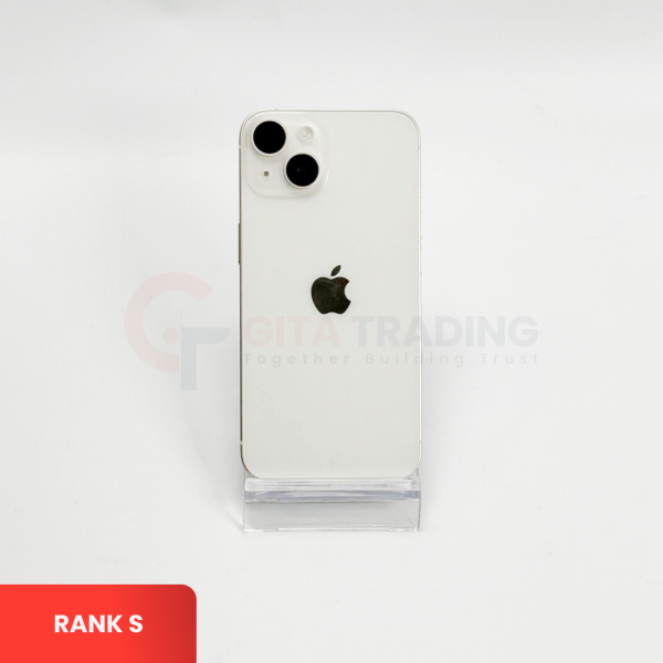 APPLE iPhone 14 5G White - Sim Free | ROM: 128GB | Battery Health: 87% | IMEI: 350032735795659 | RANK S