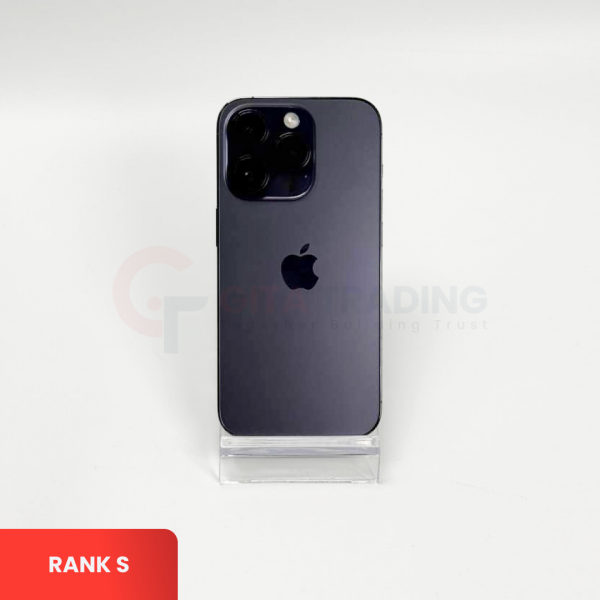 APPLE iPhone 14 Pro 5G Deep Purple - Sim Free | ROM: 256GB | Battery health 100% | IMEI: 351850724361095 | RANK S