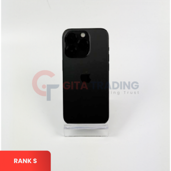 APPLE iPhone 14 Pro 5G Space Black - Sim Free | ROM: 128GB | Battery health 100% | IMEI: 354540532746705 | RANK S
