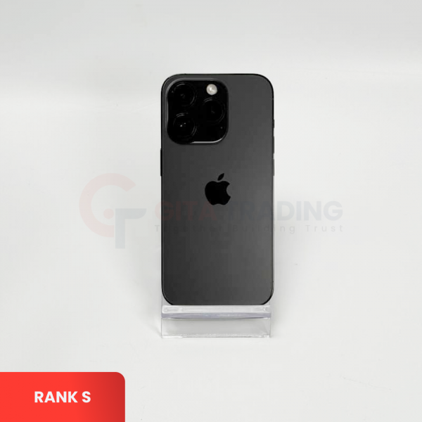 APPLE iPhone 14 Pro 5G Space Black - Sim Free | ROM: 256GB | Battery Health: 100% | SILENT CAMERA & SINGLE SIM | IMEI: 350351905485473 | RANK S