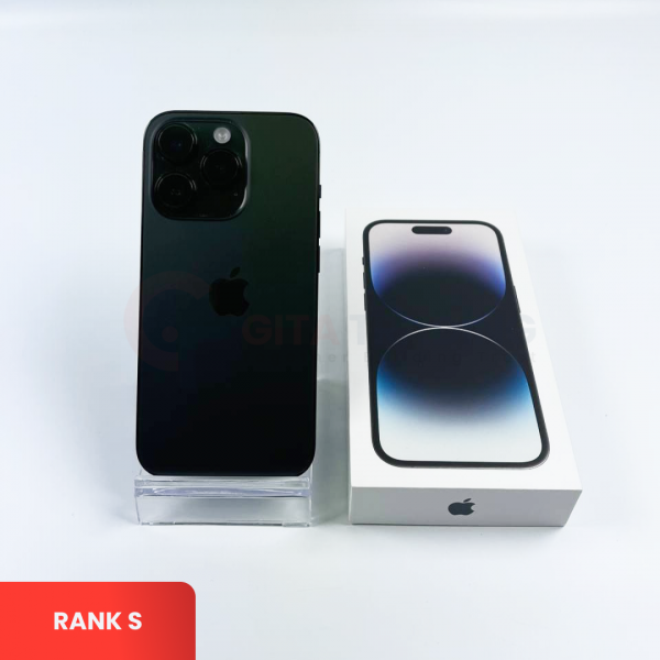 APPLE iPhone 14 PRO 5G Space Black - Sim Free | ROM: 256GB | Battery health 89% | IMEI: 357629664986200 | RANK S