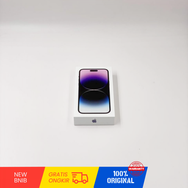 APPLE iPhone 14 Pro Max 5G (512GB/ Deep Purple/ TGV346LQLH/ DUAL SIM/ Silent Camera/ Sim Free) - NEW 100% BNIB