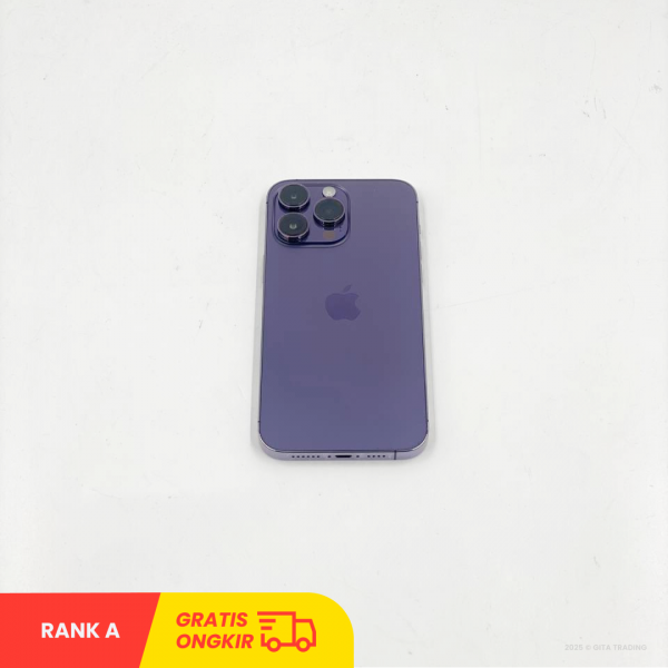 APPLE iPhone 14 Pro Max 5G Deep Purple -  Sim Free | ROM: 256GB | Battery Health 83% | IMEI: 354828350827628 | RANK A