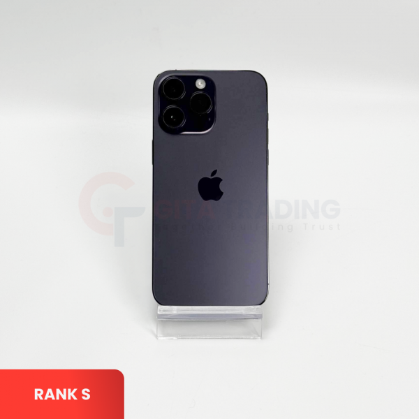 APPLE iPhone 14 Pro Max 5G Deep Purple  - Sim Free | ROM: 256GB | Battery Health: 83% | IMEI: 358416186946535 | RANK S