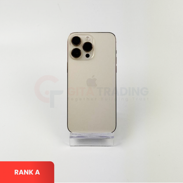 APPLE iPhone 14 Pro Max 5G Gold  - Sim Free | ROM: 128GB | Battery health 85% | IMEI: 358416181572401 | RANK A