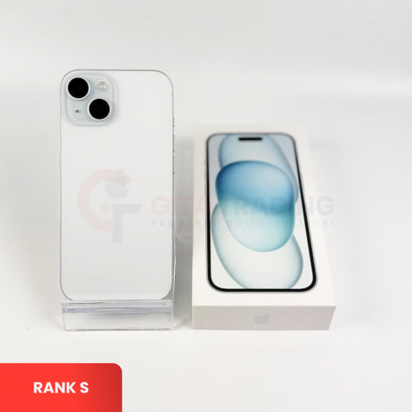 APPLE iPhone 15 5G Blue | ROM: 128GB | Battery health 82% | IMEI: 356925795175155 | RANK S
