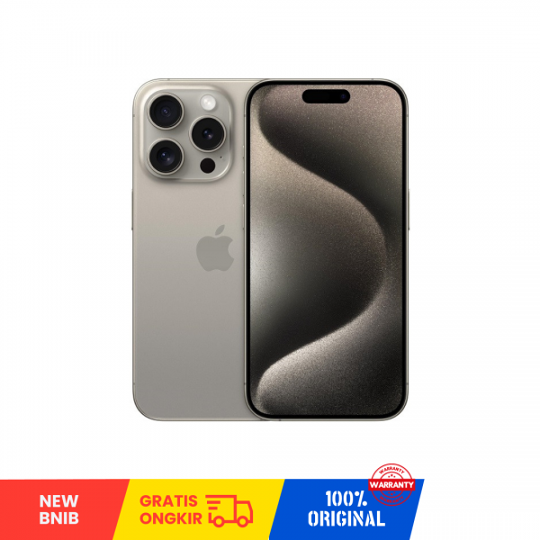 APPLE iPhone 15 Pro 5G (256GB/ Natural Titanium/ IMEI: 356597924049013/ Sim Free) - NEW BNIB