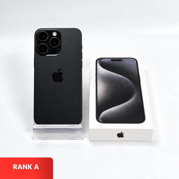 APPLE iPhone 15 Pro 5G Black Titanium - Sim Free | ROM: 256GB | Battery Health: 89% |  IMEI: 355860520506088 | RANK A