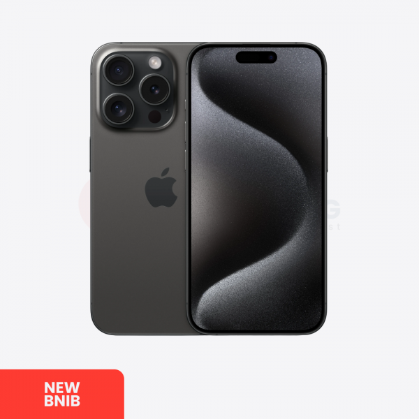 APPLE iPhone 15 Pro 5G Black Titanium - Sim Free | ROM: 256GB | IMEI: 355746602188525 | NEW BNIB