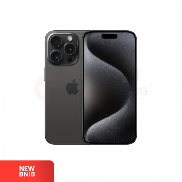 APPLE iPhone 15 Pro 5G Black Titanium - Sim Free | ROM: 256GB | IMEI: 355746604449735 | NEW BNIB