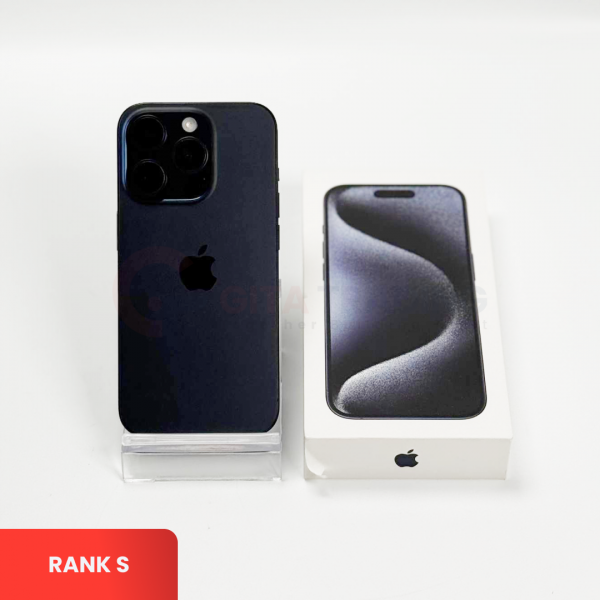 APPLE iPhone 15 Pro 5G Blue Titanium - Sim Free | ROM: 128GB | Battery Health: 86% |  IMEI: 354496311606380 | RANK S
