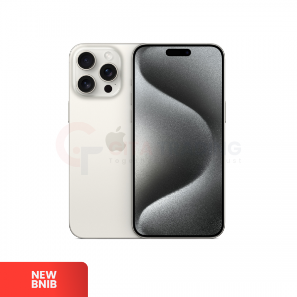 APPLE iPhone 15 Pro 5G White Titanium - Sim Free | ROM: 256GB | IMEI: 355746602116435 | NEW BNIB
