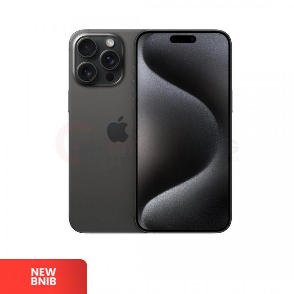 APPLE iPhone 15 Pro Max 5G Black Titanium - Sim Free | ROM: 1000GB(1TB) | Dual Sim FISIK & Silent Camera | IMEI: 353104762043910 | NEW BNIB