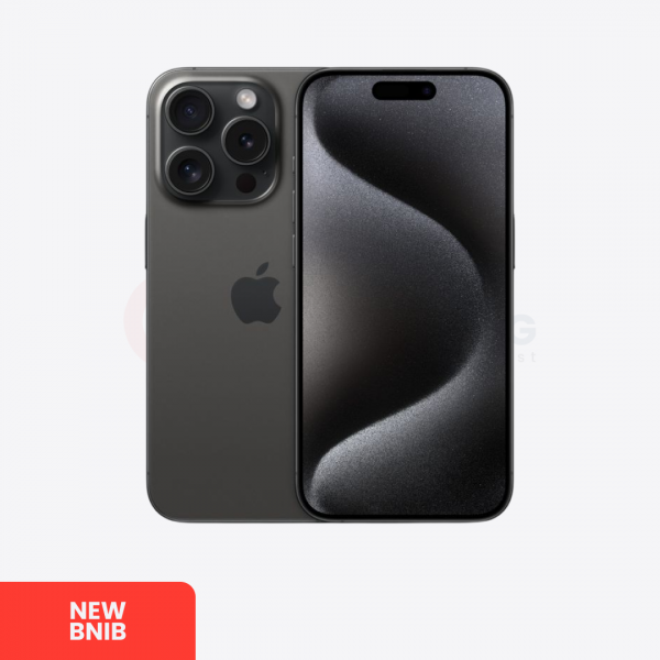 APPLE iPhone 15 Pro Max 5G Black Titanium - Sim Free | ROM: 512GB | Dual Sim FISIK & Silent Camera | IMEI: 353104762057555 | NEW BNIB