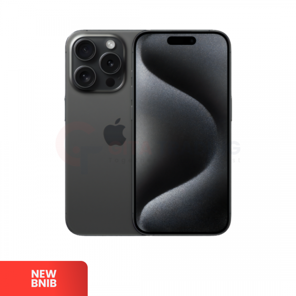 APPLE iPhone 15 Pro Max 5G Black Titanium - Sim Free | ROM: 512GB | Dual Sim FISIK & Silent Camera | IMEI: 353104762133257 | NEW BNIB