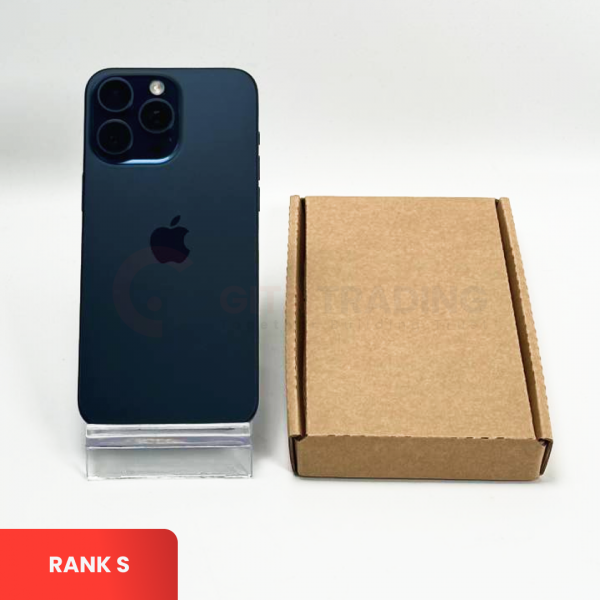 APPLE iPhone 15 Pro Max 5G Blue Titanium | ROM: 256GB | Battery Health: 91% | IMEI: 359779343241887 | RANK S