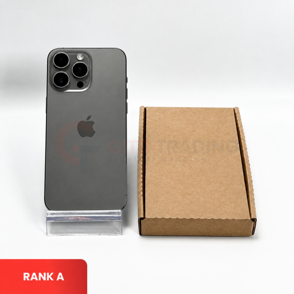 APPLE iPhone 15 Pro Max 5G Natural Titanium - SIM Free | ROM: 256GB | Battery Health: 86% | IMEI: 358472383155453 | RANK A