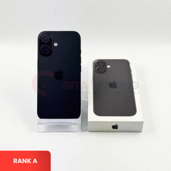 APPLE iPhone 16 5G Black | ROM: 256GB | Battery health 100% | IMEI: 354382464232218 | RANK A