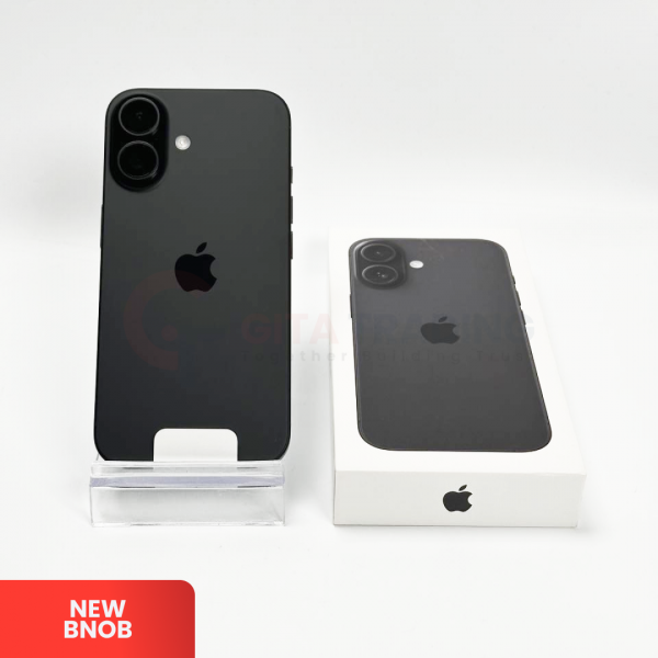 APPLE iPhone 16 5G BLACK - Sim Free | ROM: 128GB | Battery Health: 100% | IMEI: 350707650690981 | NEW BNOB