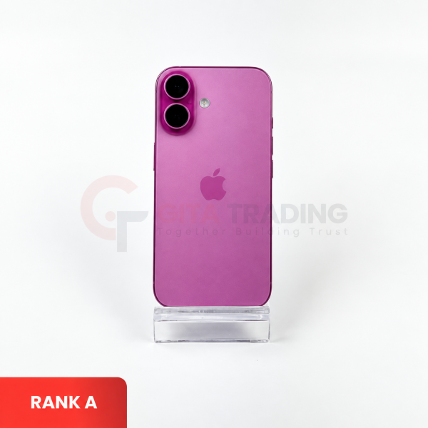 APPLE iPhone 16 5G Pink - SIM Free | ROM: 128GB | Battery Health: 87% | IMEI: 356640320447058 | RANK A