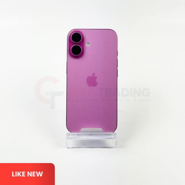 APPLE iPhone 16 5G Pink - Sim Free | ROM: 256GB | Battery health : 100% | IMEI: 351901541627497 | LIKE NEW