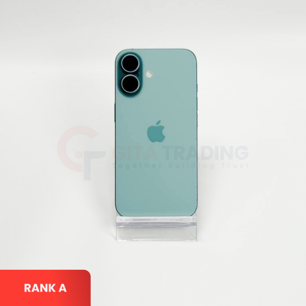 APPLE iPhone 16 5G Teal - Sim Free | ROM: 256GB | Battery Health: 98% | IMEI: 353875678157429 | RANK A