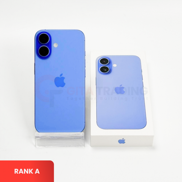 APPLE iPhone 16 5G Ultramarine - SIM Free | ROM: 128GB | Battery Health: 99% | IMEI: 355264891204318 | RANK A