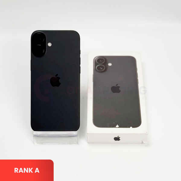 APPLE iPhone 16 PLUS  5G BLACK - Sim Free | ROM: 128GB | Battery Heath 94% | IMEI: 354501767739534 | RANK A