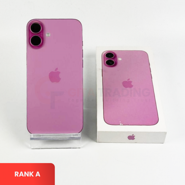 APPLE iPhone 16 PLUS  5G PINK - Sim Free | ROM: 128GB | Battery Heath 96% | IMEI: 354501766513542 | RANK A