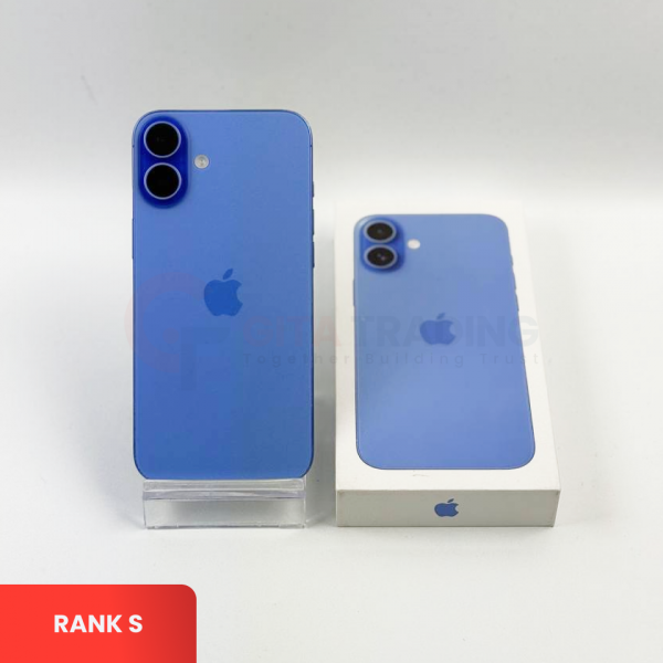 APPLE iPhone 16 PLUS 5G Teal - Sim Free | ROM: 128GB | Battery Heath 94% | IMEI: 354501764261284 | RANK S