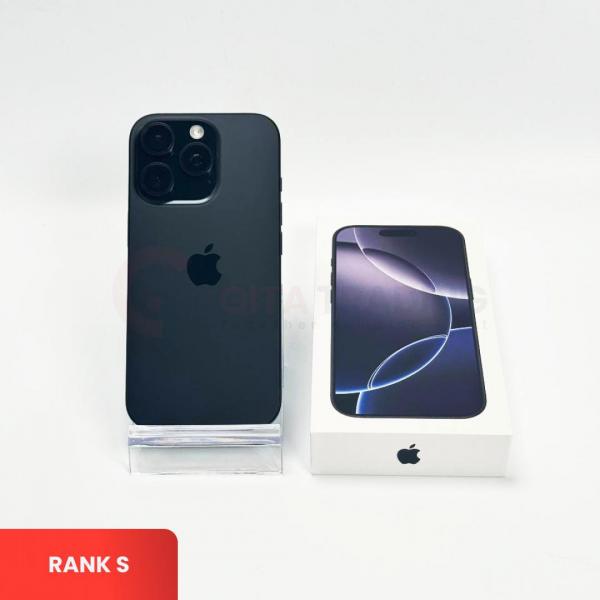 APPLE iPhone 16 Pro 5G Black Titanium - Sim Free | ROM: 128GB | Battery health 90% | IMEI: 356656208374479 | RANK S