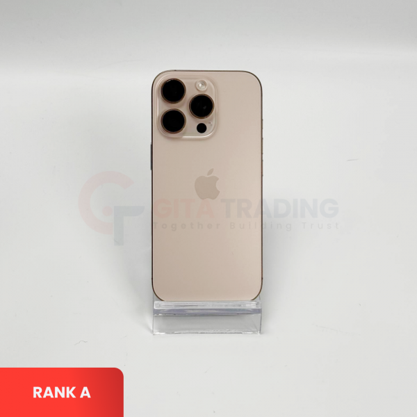 APPLE iPhone 16 Pro 5G Desert Titanium - SIM Free | ROM: 128GB | Battery Health: 96% | IMEI: 355934722441780 | RANK A